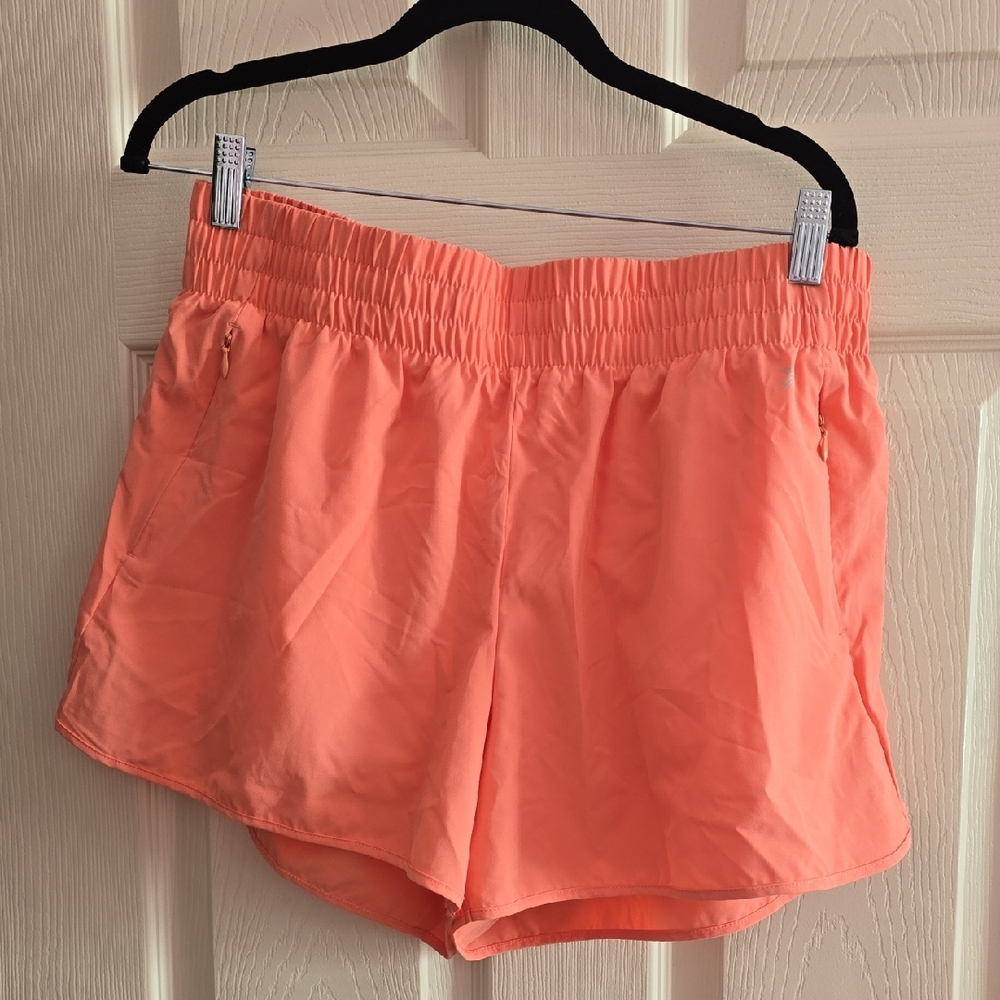 Xersion Bright Orange Athletic Shorts for Women